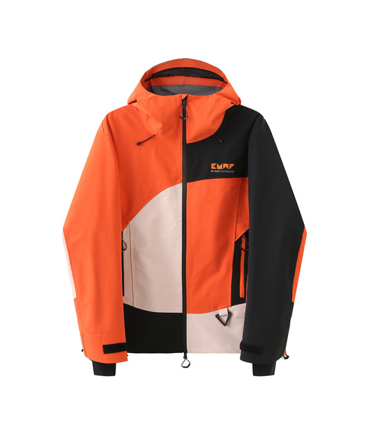 BUMP 3L RG Snowboard/Ski Jacket Men Pink/Black/Orange