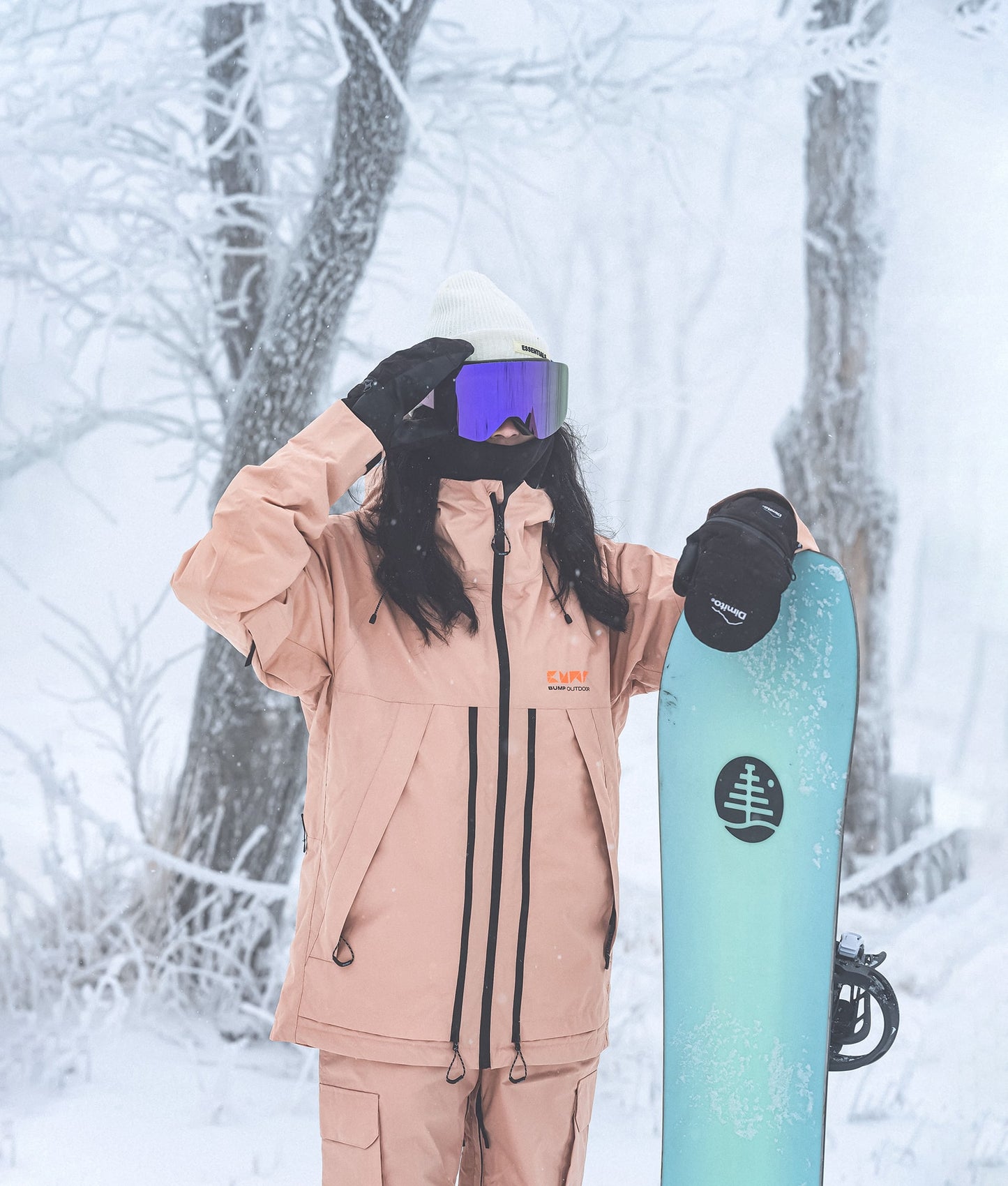 Expert 23 Ski/Snowboard Jacket Women Peach Whip