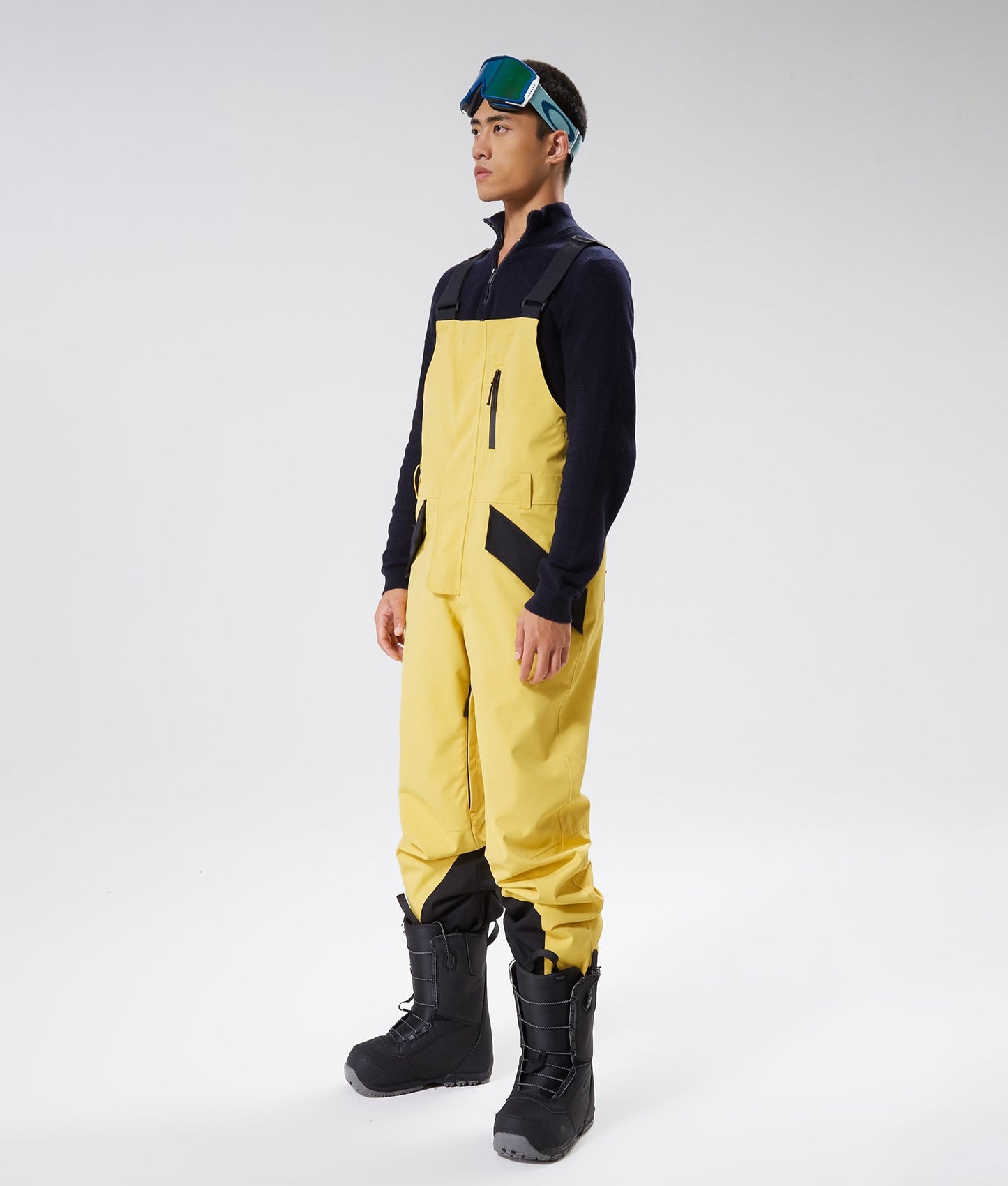 Iconic 22 Ski/Snowboard Bib Pants Men Yellow/Black