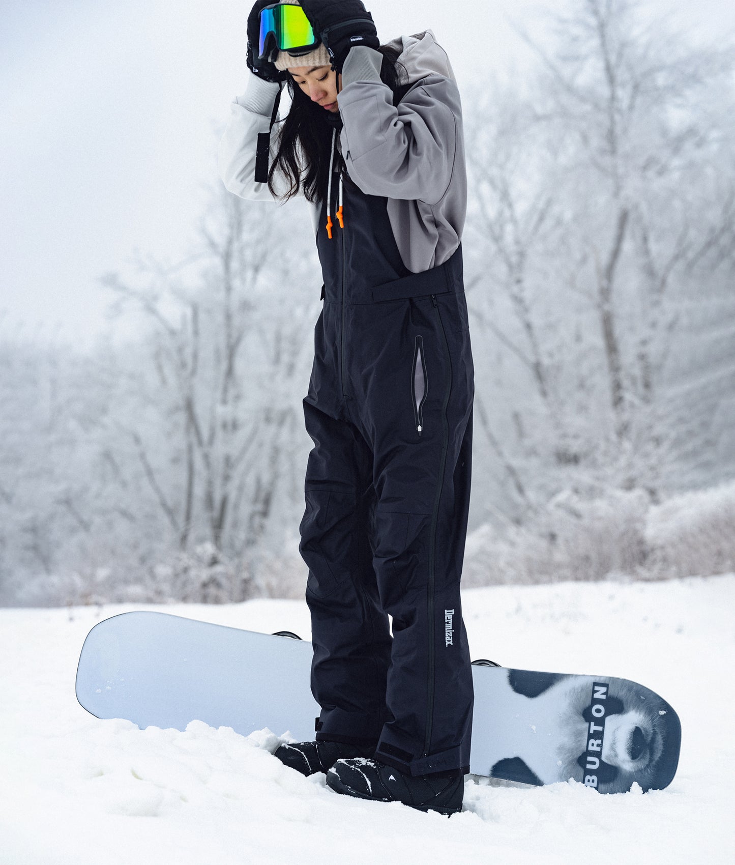 BUMP 3L Pro Dermizax® Snowboard/Ski Bib Pants Men Black