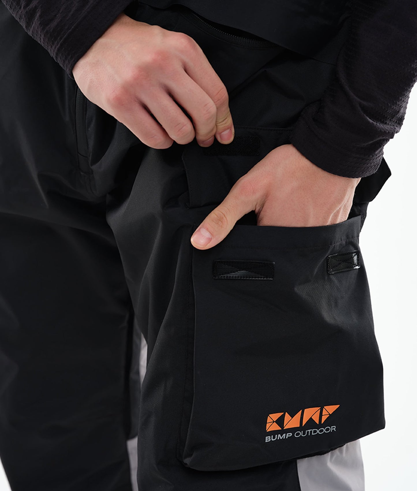 Iconic 23 Ski/Snowboard Bib Pants Men Black Gray