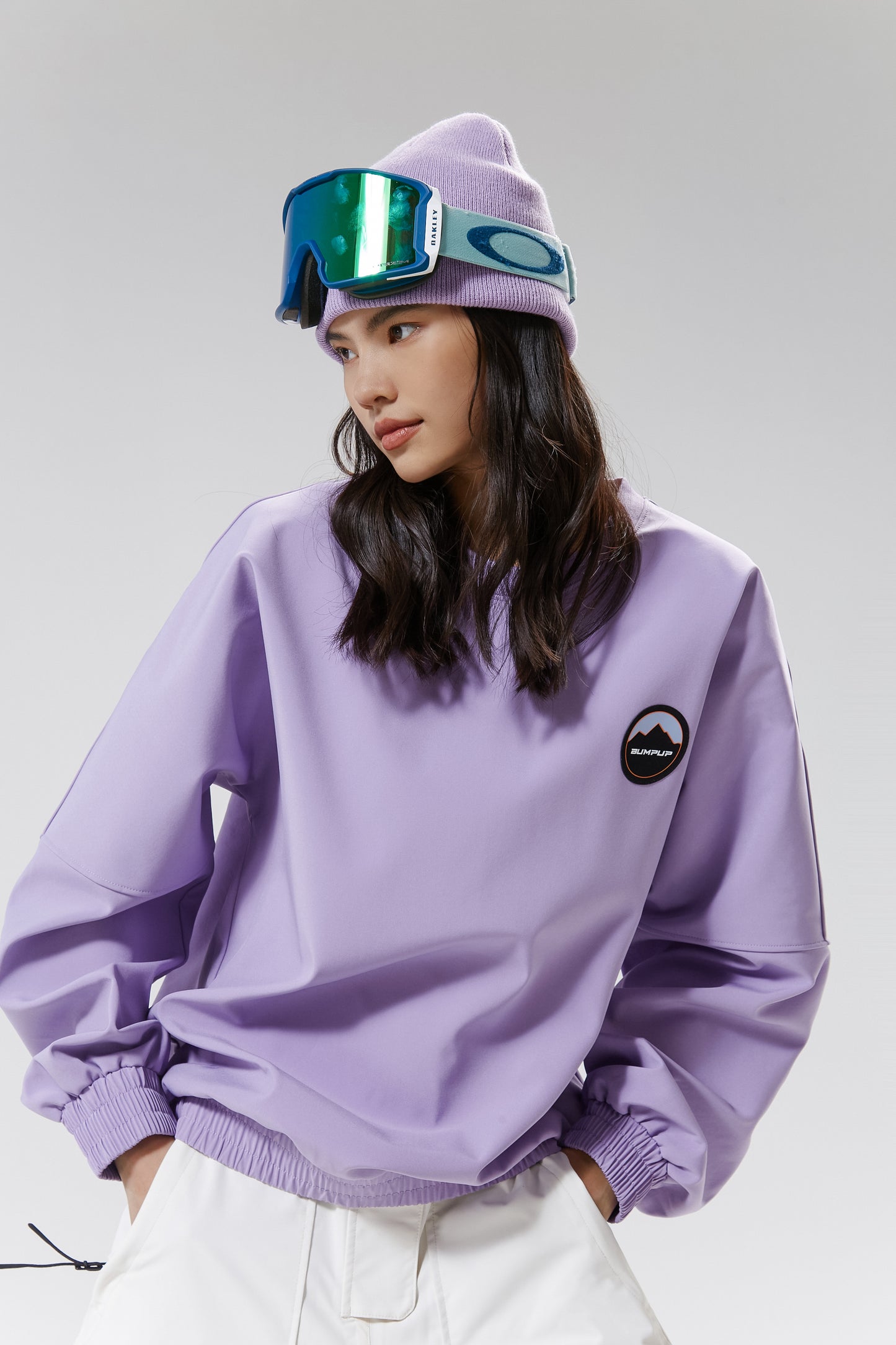 Rouge 22 Ski/Snowboard Hoodie Women Dahlia Purple