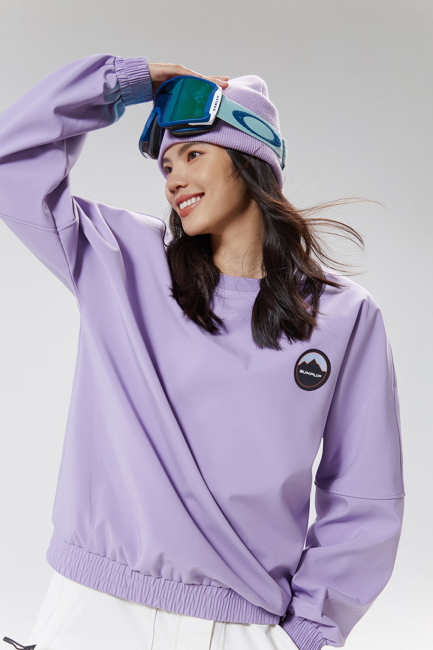 Rouge 22 Ski/Snowboard Hoodie Women Dahlia Purple