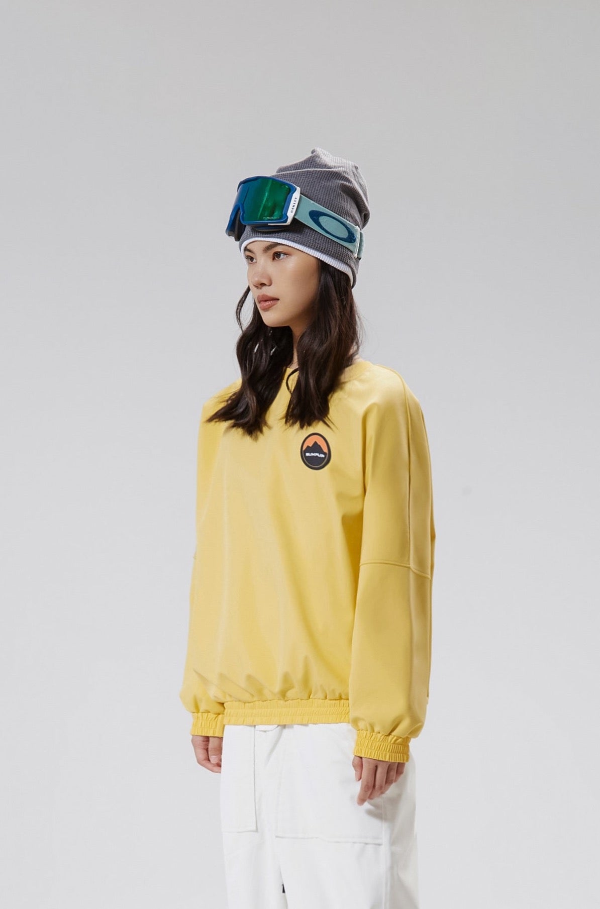 Rouge 22 Ski/Snowboard Hoodie Women Yellow