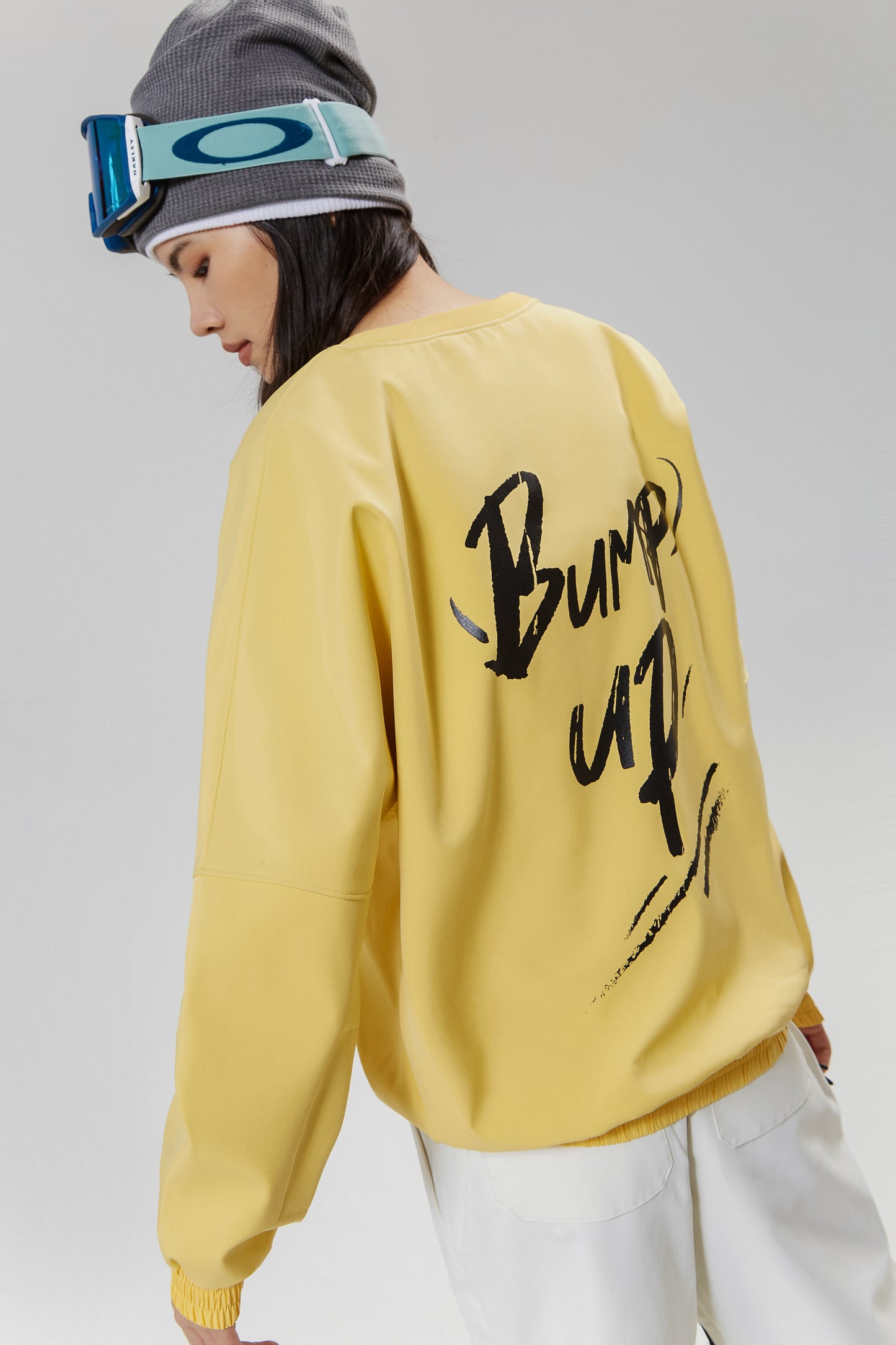 Rouge 22 Ski/Snowboard Hoodie Women Yellow