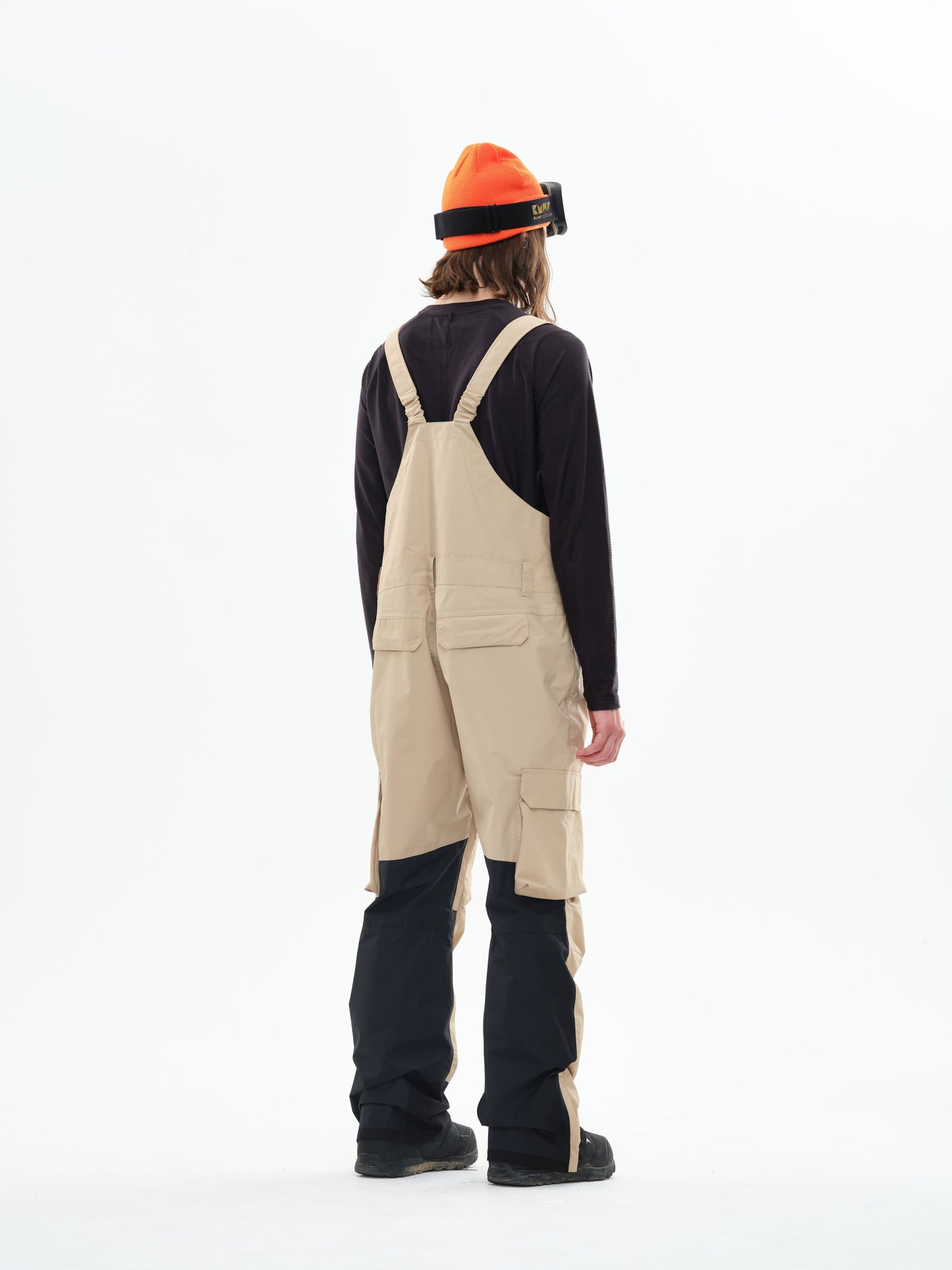 Iconic 23 Ski/Snowboard Bib Pants Men Khaki