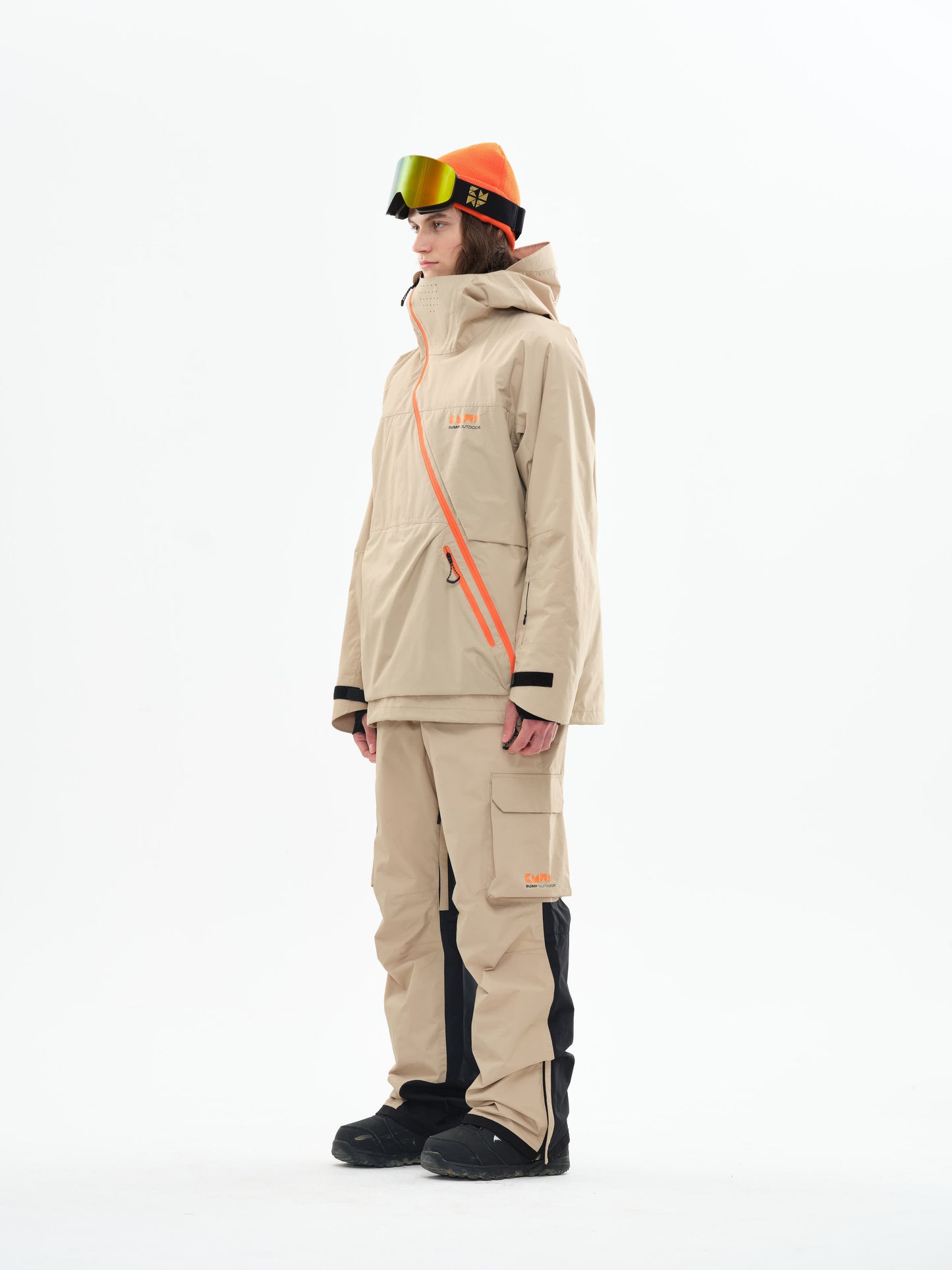 Slash 23 Ski/Snowboarding Jacket Men Khaki