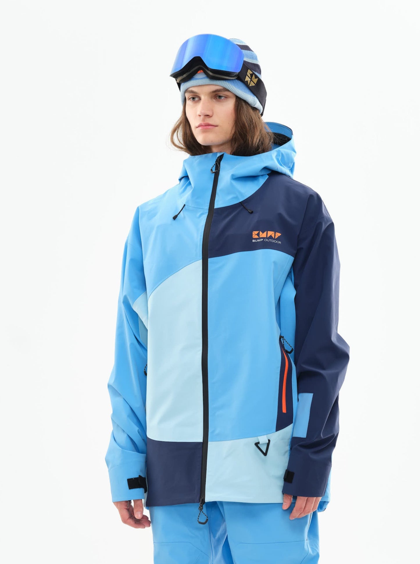 BUMP 3L RG Snowboard/Ski Jacket Men Blue
