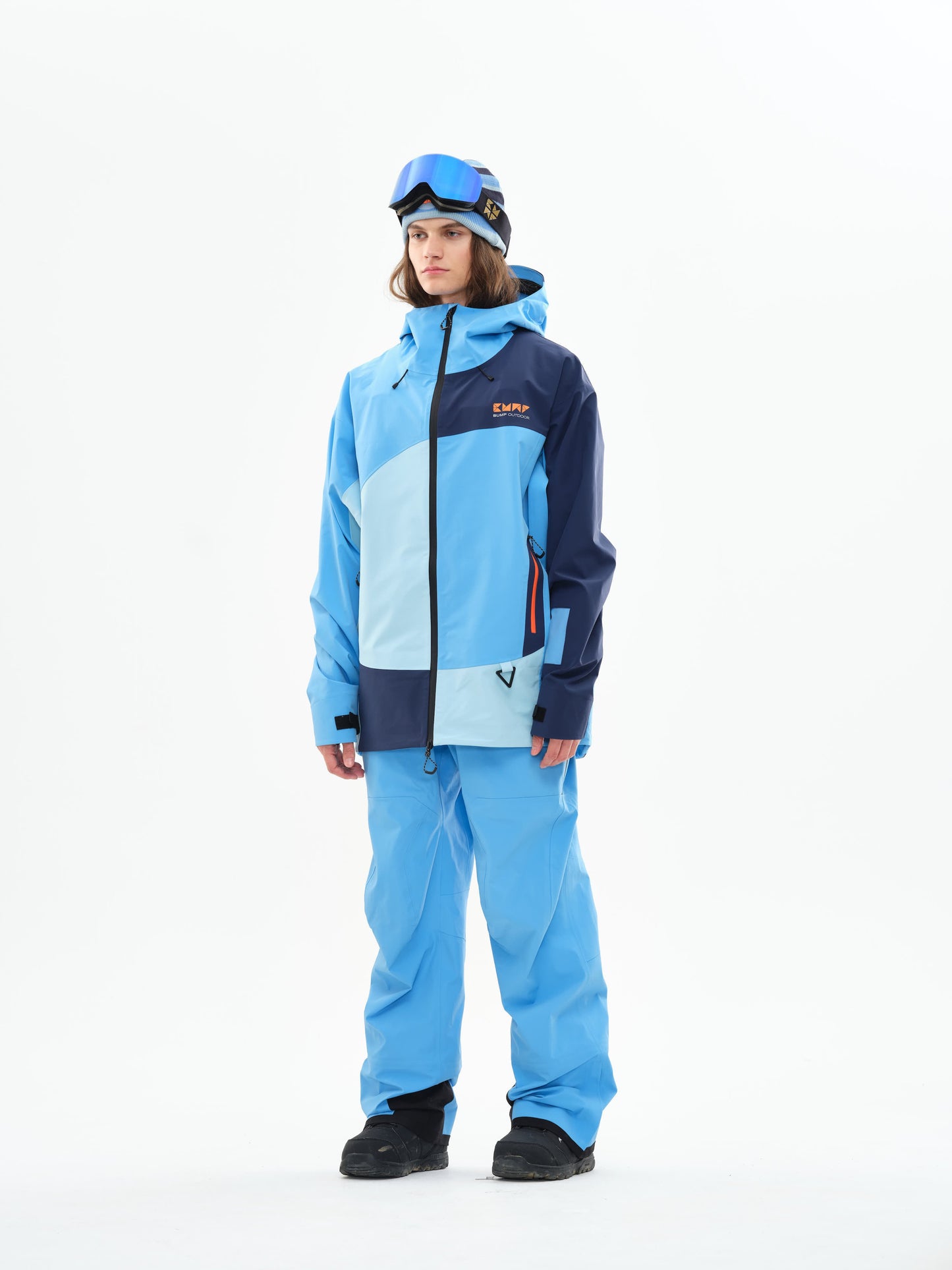 BUMP 3L RG Snowboard/Ski Jacket Women Blue