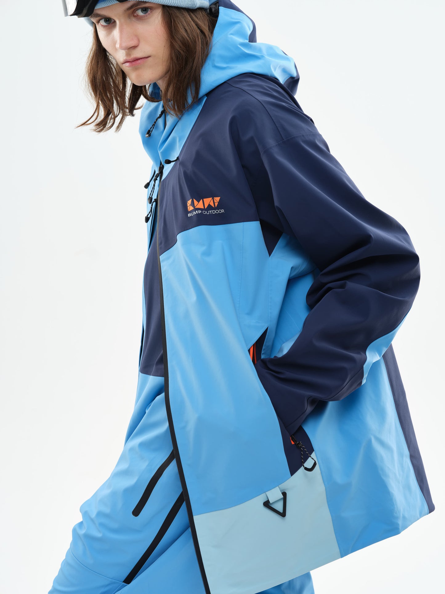 BUMP 3L RG Snowboard/Ski Jacket Men Blue