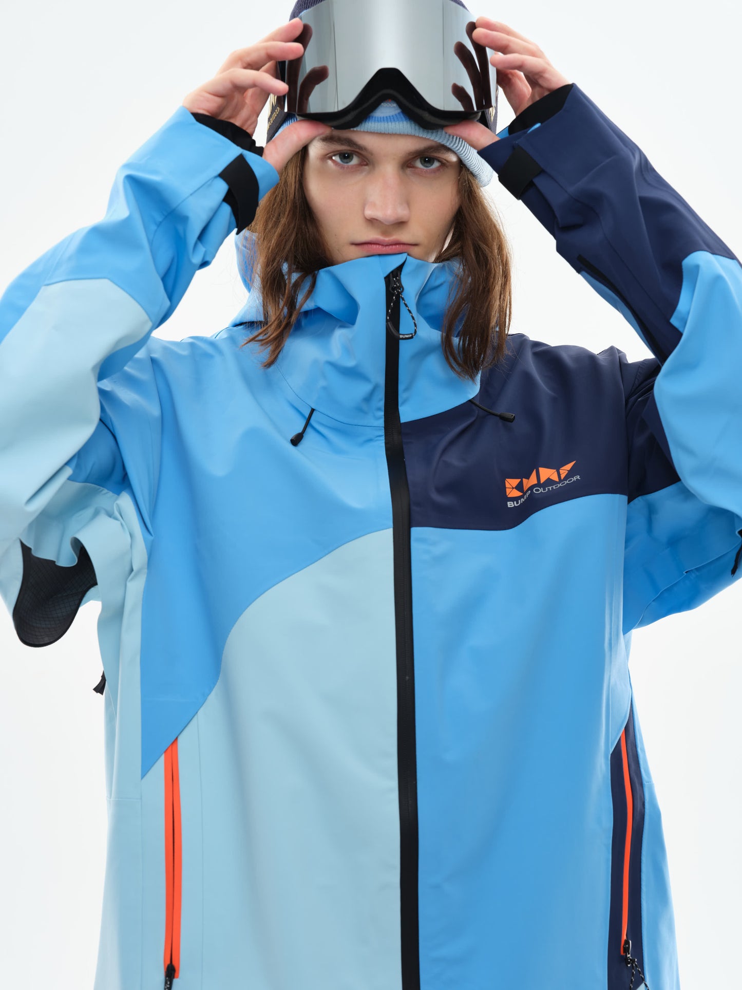 BUMP 3L RG Snowboard/Ski Jacket Men Blue