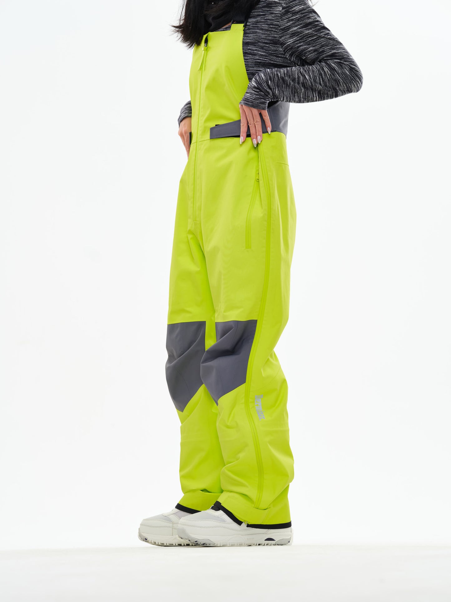 BUMP 3L Pro Dermizax® Snowboard/Ski Bib Pants Men Sulphur Spring/Gray