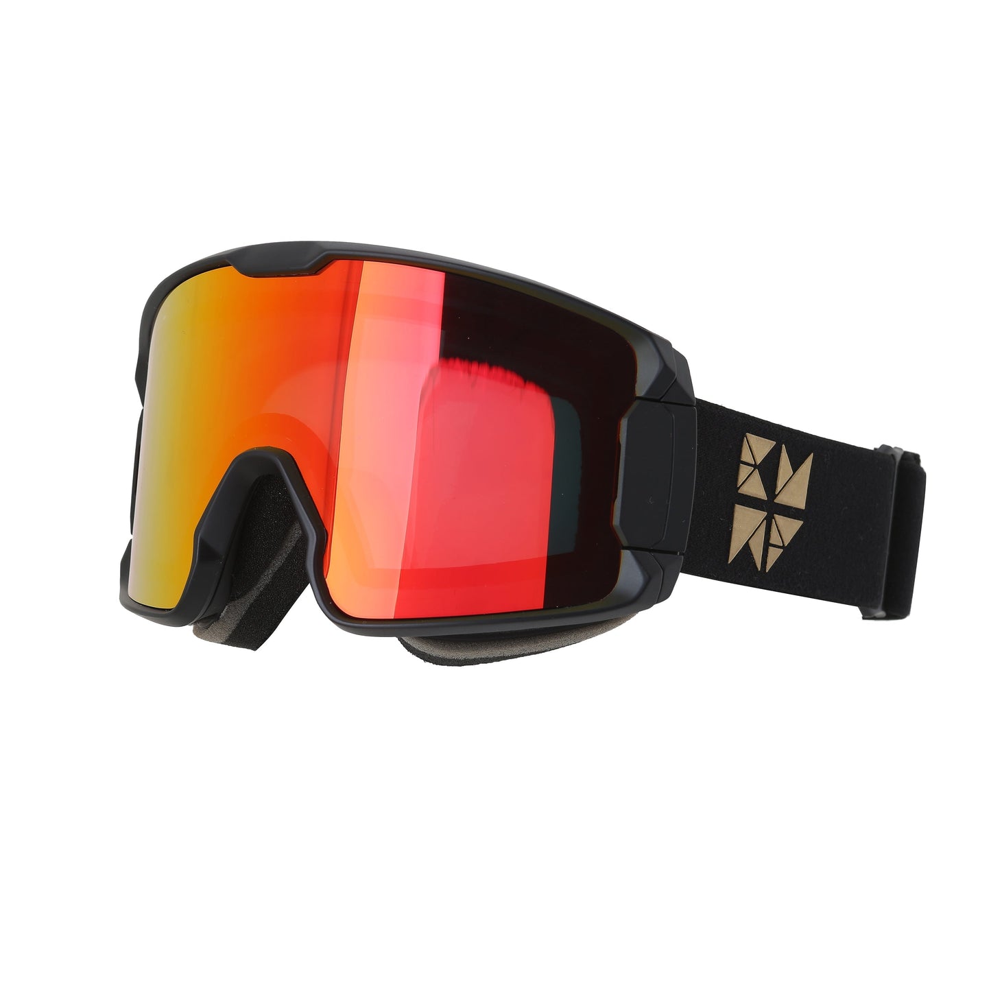 Retro Cylindrical Snow Goggles Emerald Lens