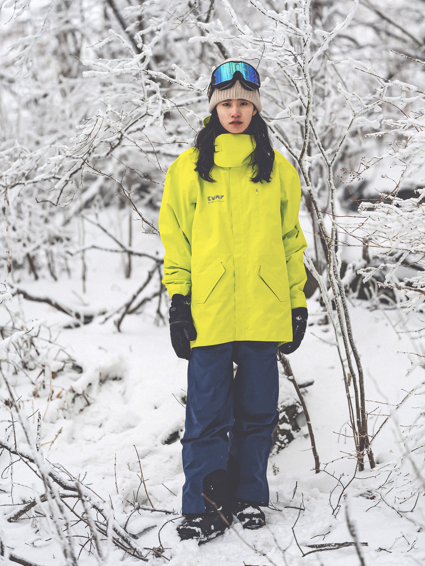 BUMP 23 3L Pro Dermizax® Snowboard/Ski Jacket Women Sulphur Spring
