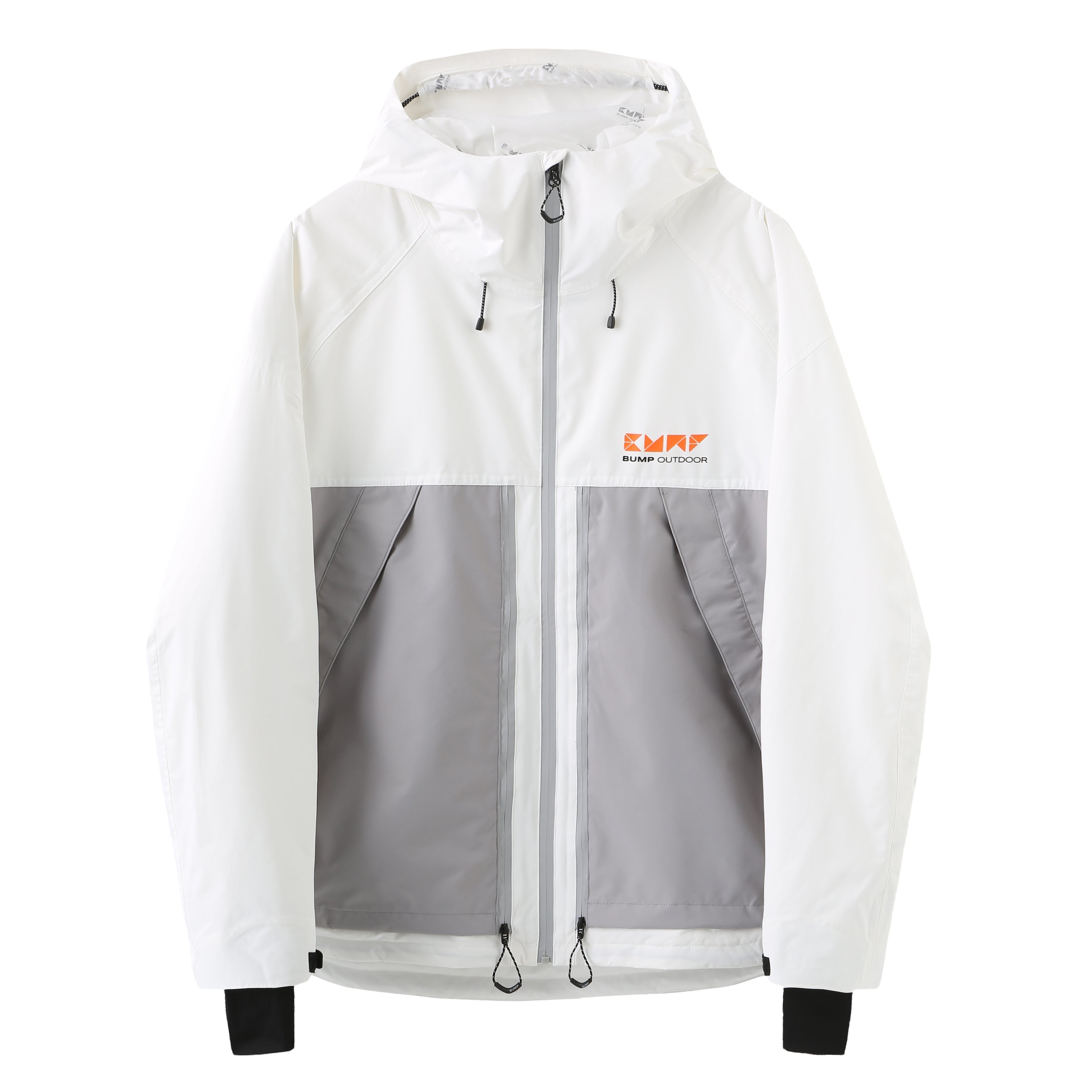 White shop outdoor jacket