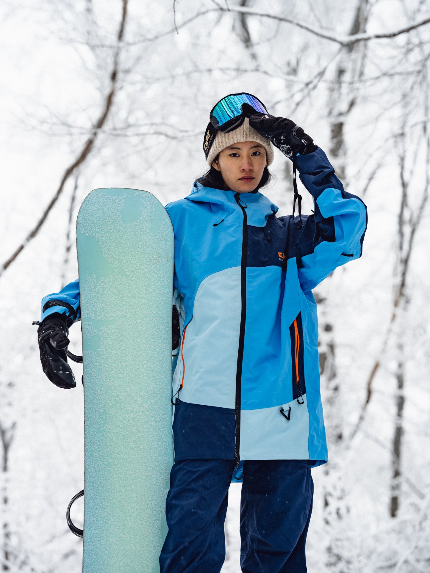 BUMP 3L RG Snowboard/Ski Jacket Women Blue