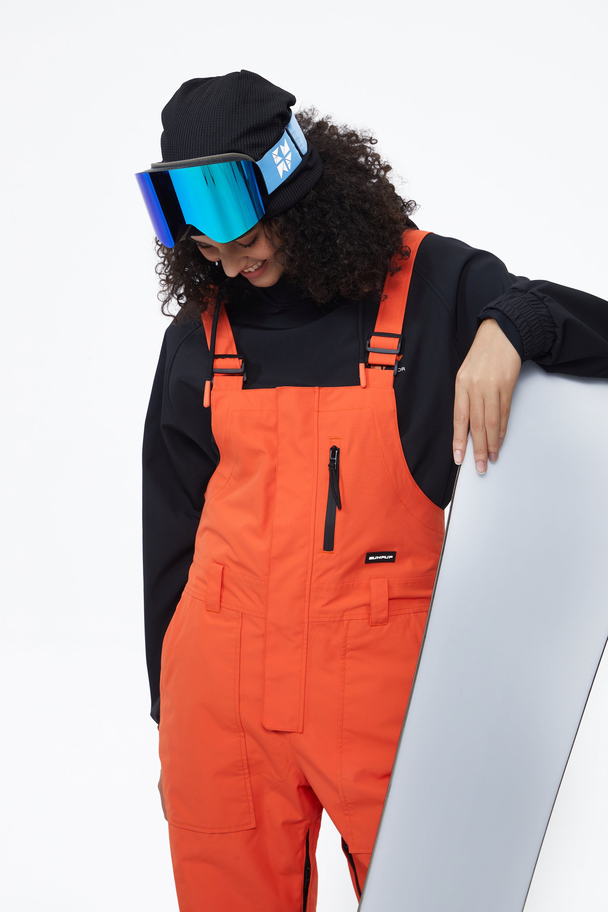 Iconic 23 Ski/Snowboard Bib Pants Men Black Gray – bump-outdoor