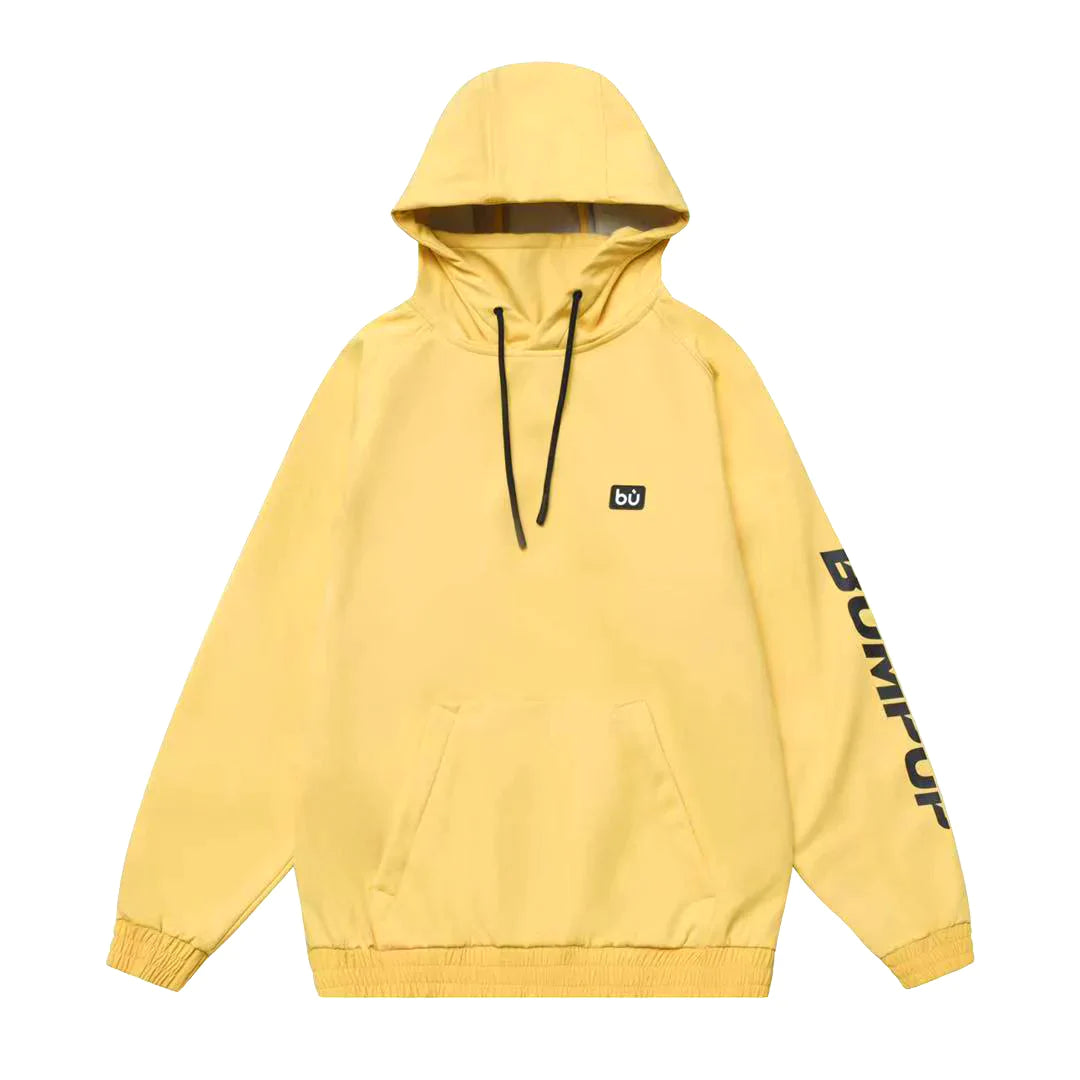 Yeti 22 Ski Snowboard Hoodie Men Orange