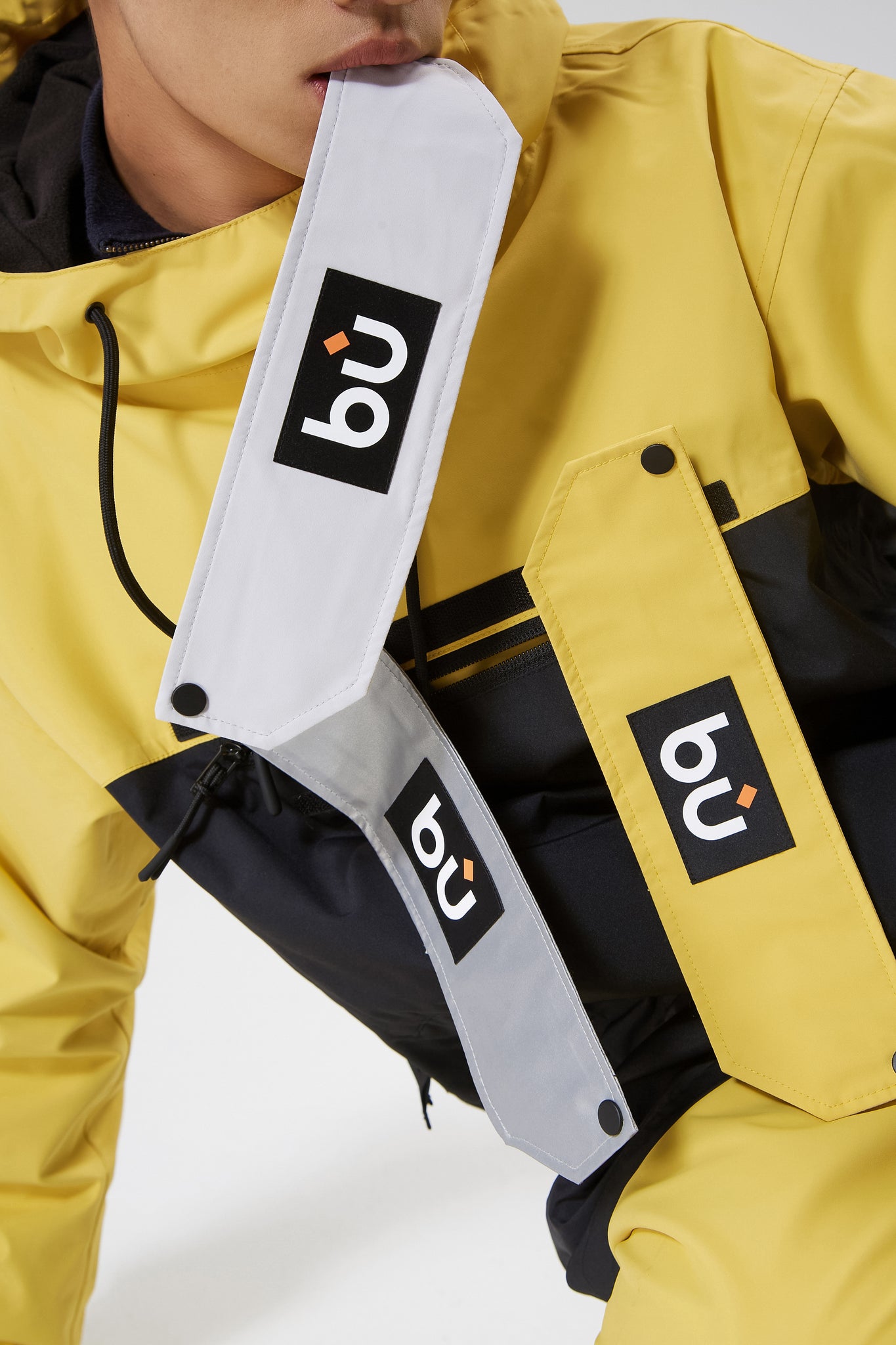 Montec Fawk Snowboard Jacket Men Bright Yellow/Black | Montecwear.com