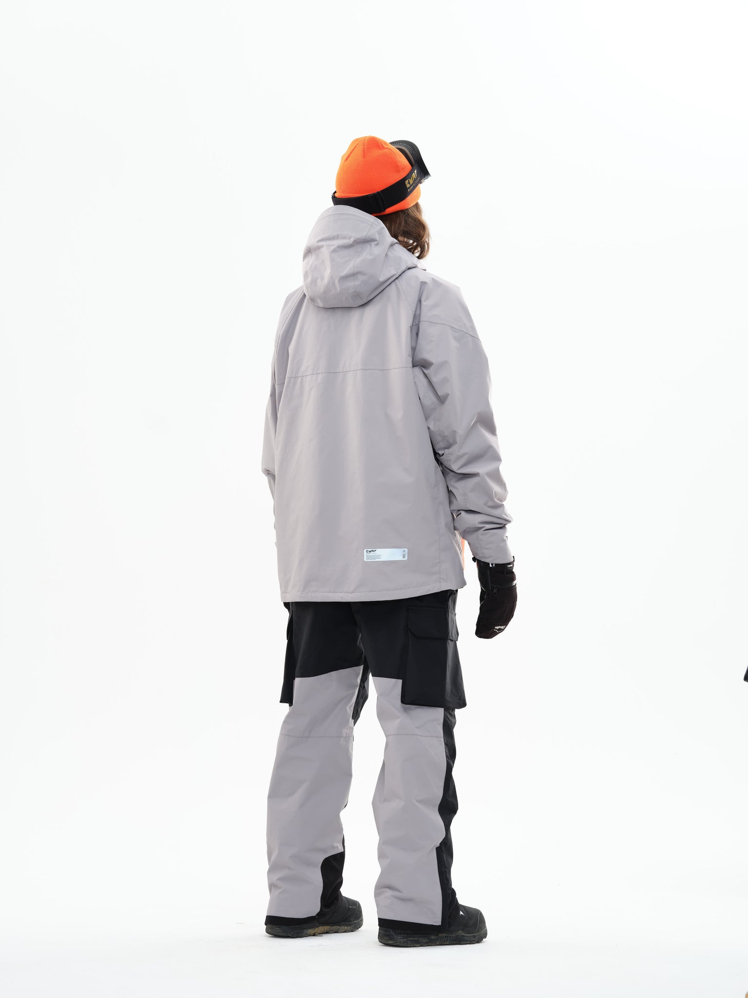 Grey hot sale snow jacket