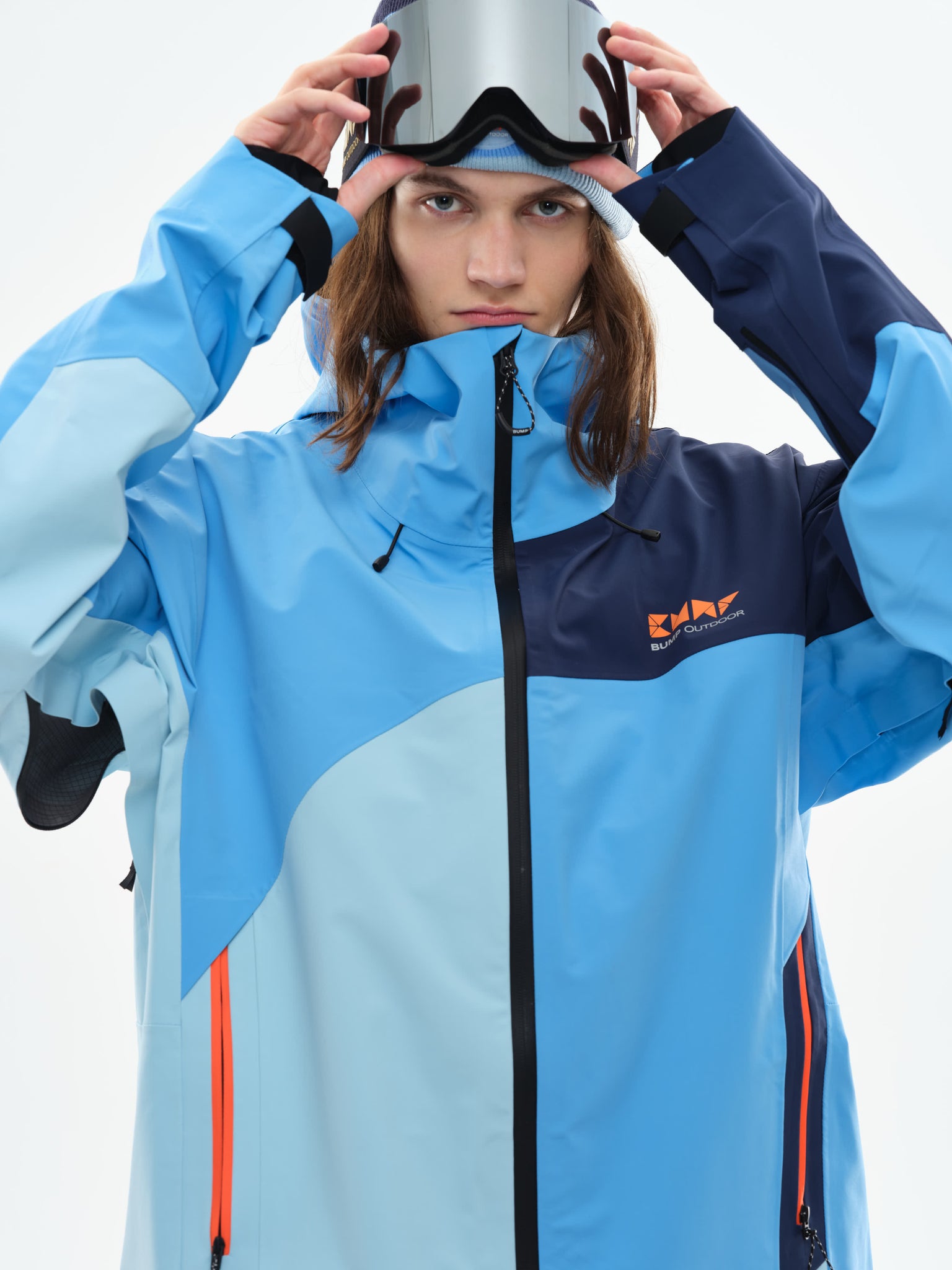 3L RG Snowboard/Ski Jacket Men Blue – bump-outdoor