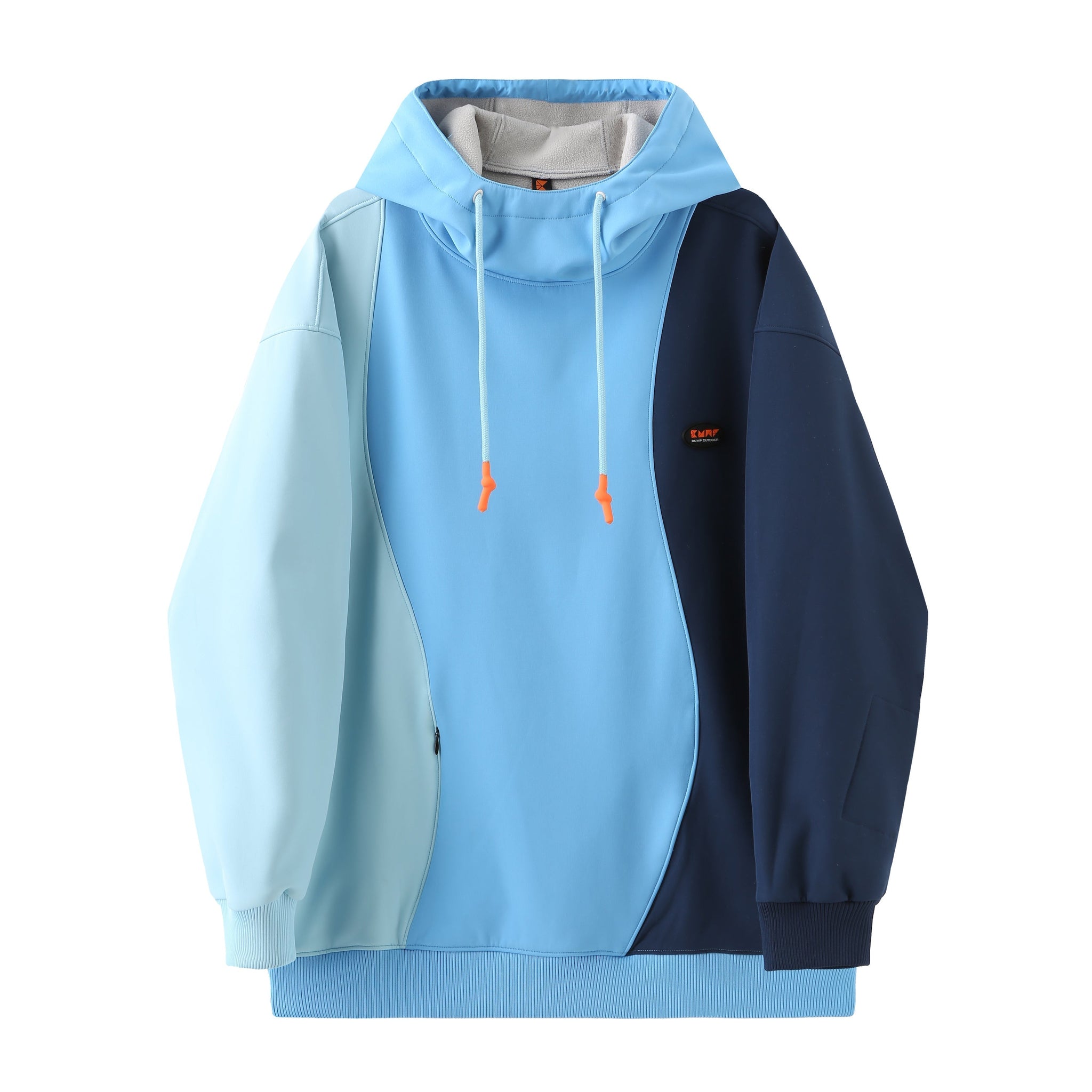 Yeti 22 Ski/Snowboard Hoodie Women Orange